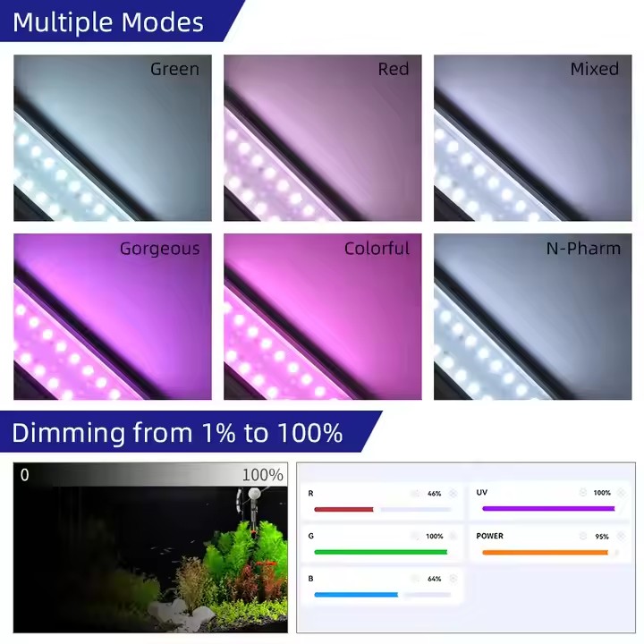WEEK AQUA S Series RGB+UV Full - Marine Aquarium Uv Light recension och pris