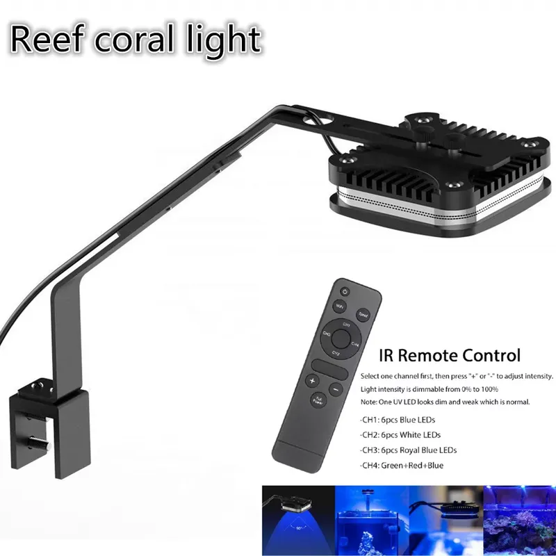 30W LED Aquarium Light for Sal - Marine Aquarium Hours recension och pris