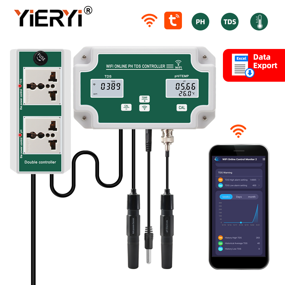 Yieryi New WIFI Smart Aquarium - Marine Aquarium Par Meter recension och pris