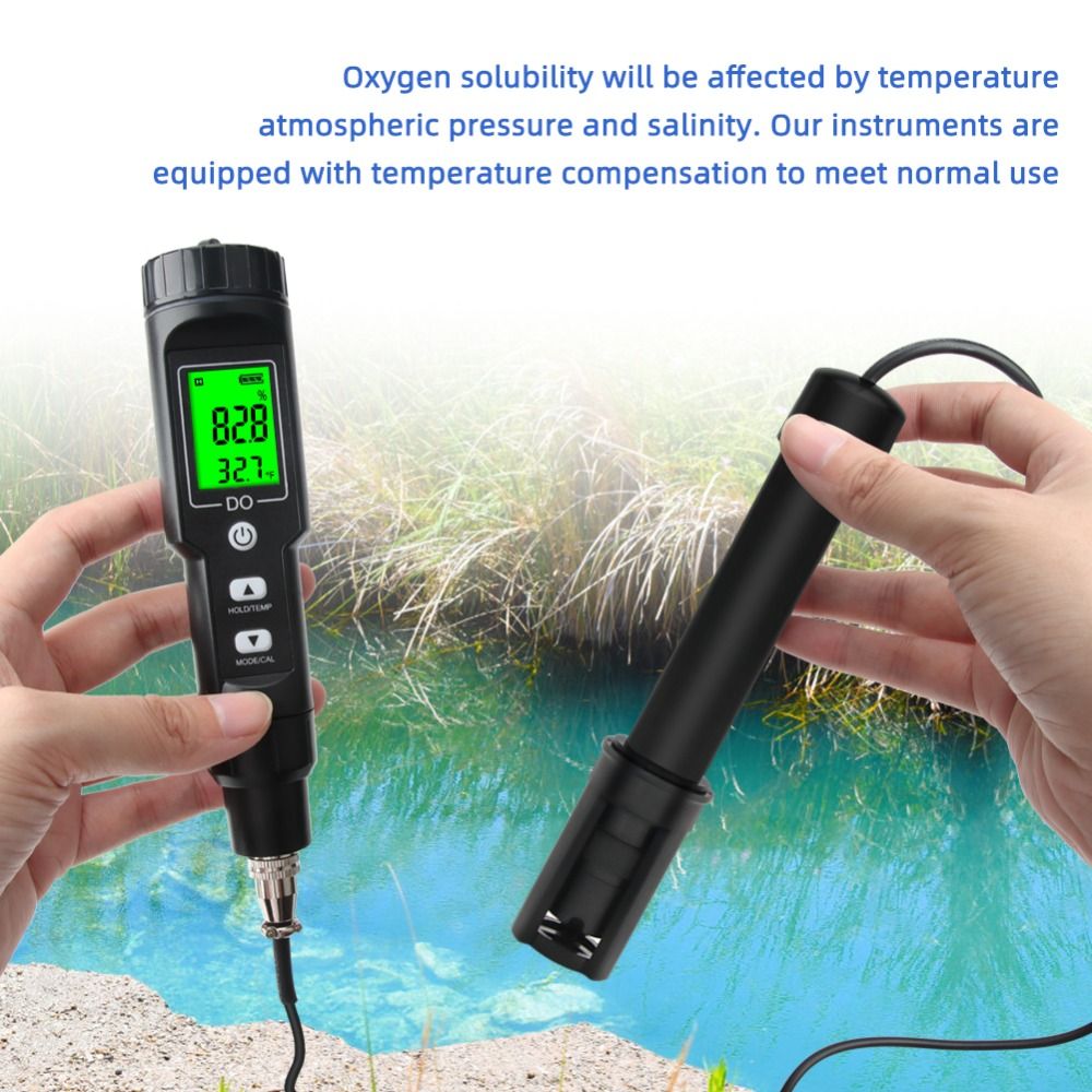 0-40mg/L Dissolved Oxygen Mete - Marine Aquarium Par Meter recension och pris