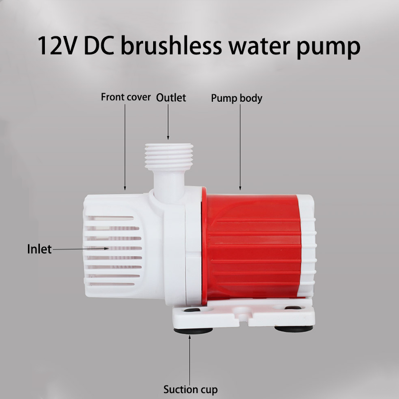 12V DC Brushless Small Submers - Marine Aquarium Dc Pump recension och pris